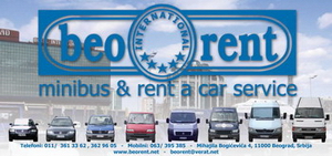 Beorent international minibus & rent a car service