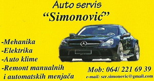Auto servis Simonović
